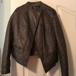 Distressed Leather jacket
